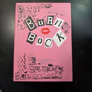 Pink "Burn Book" Cosmetic Makeup Palette